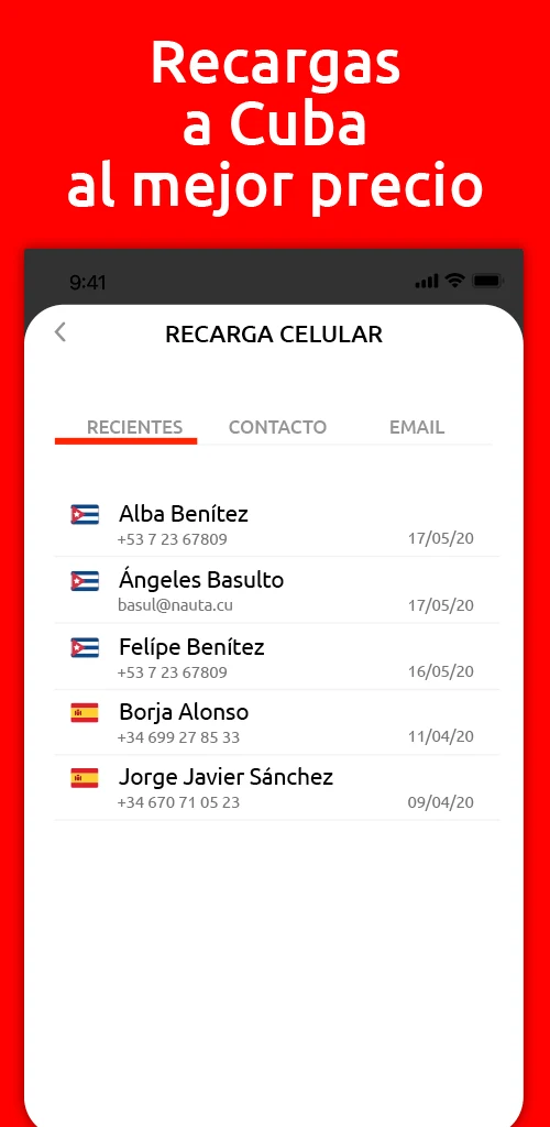 aCuba - La Recarga más Barata screenshot